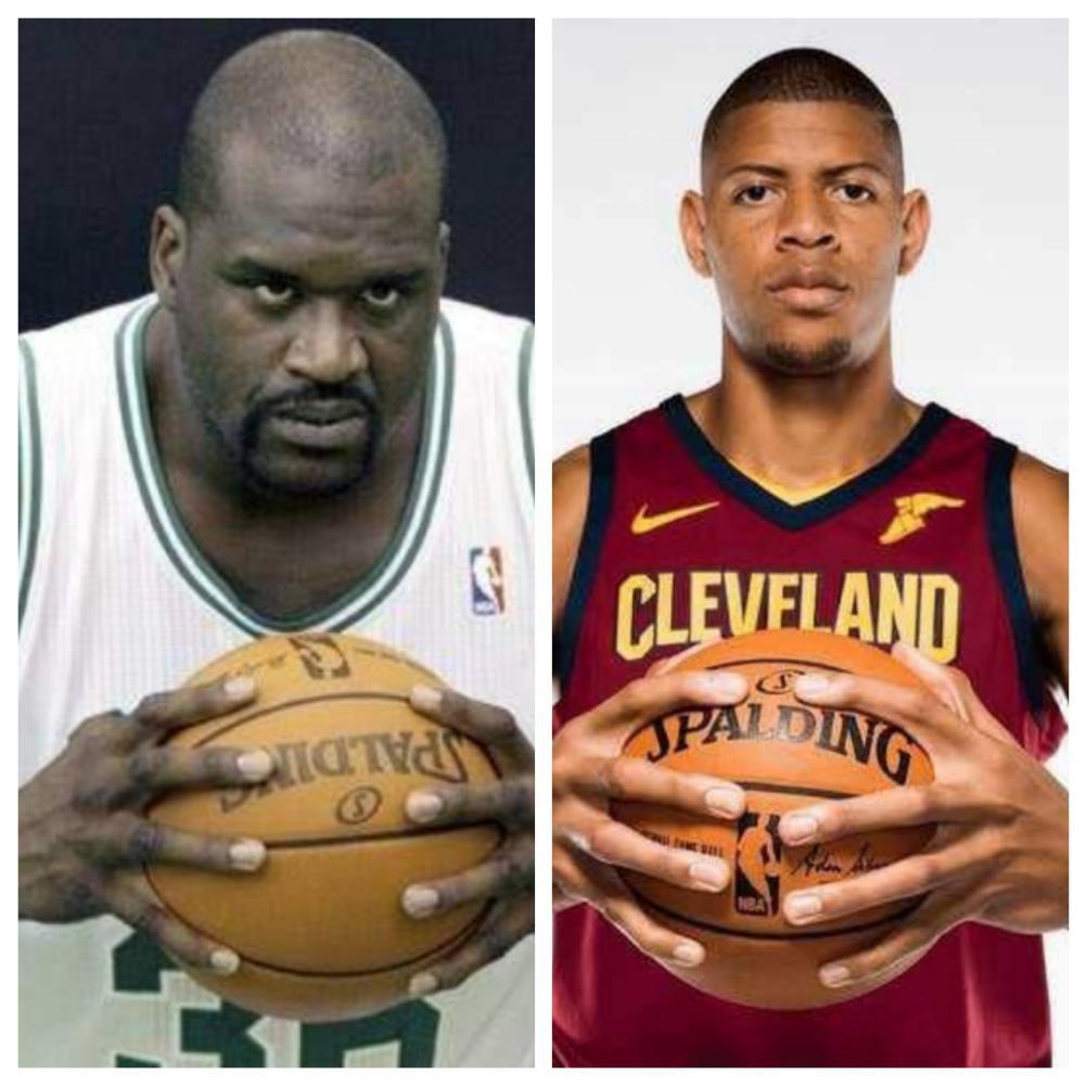 乔丹的大手和小卡,巨人的大手