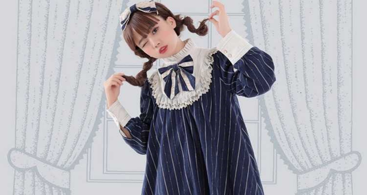 lolita裙子怎么穿教程,lolita裙子冬季穿搭