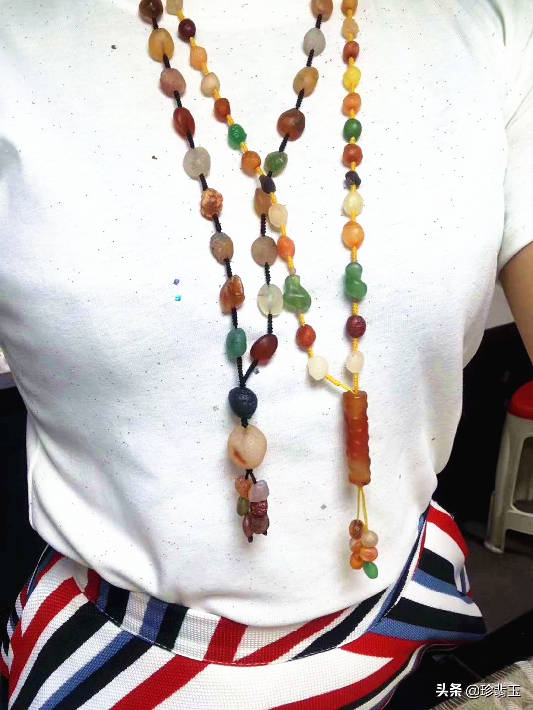 戈壁七彩玛瑙,戈壁石七彩碧玉