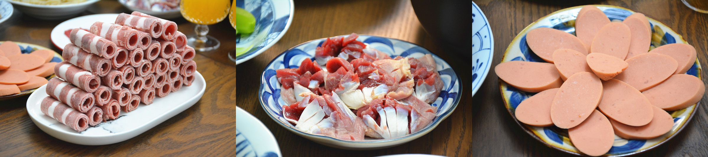 花了100多买了食材,回家煮火锅,两个吃了两顿,划算又好吃