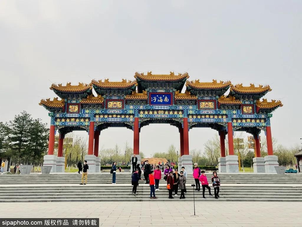 北京坐着不动的景点,网红公园北京三里河公园