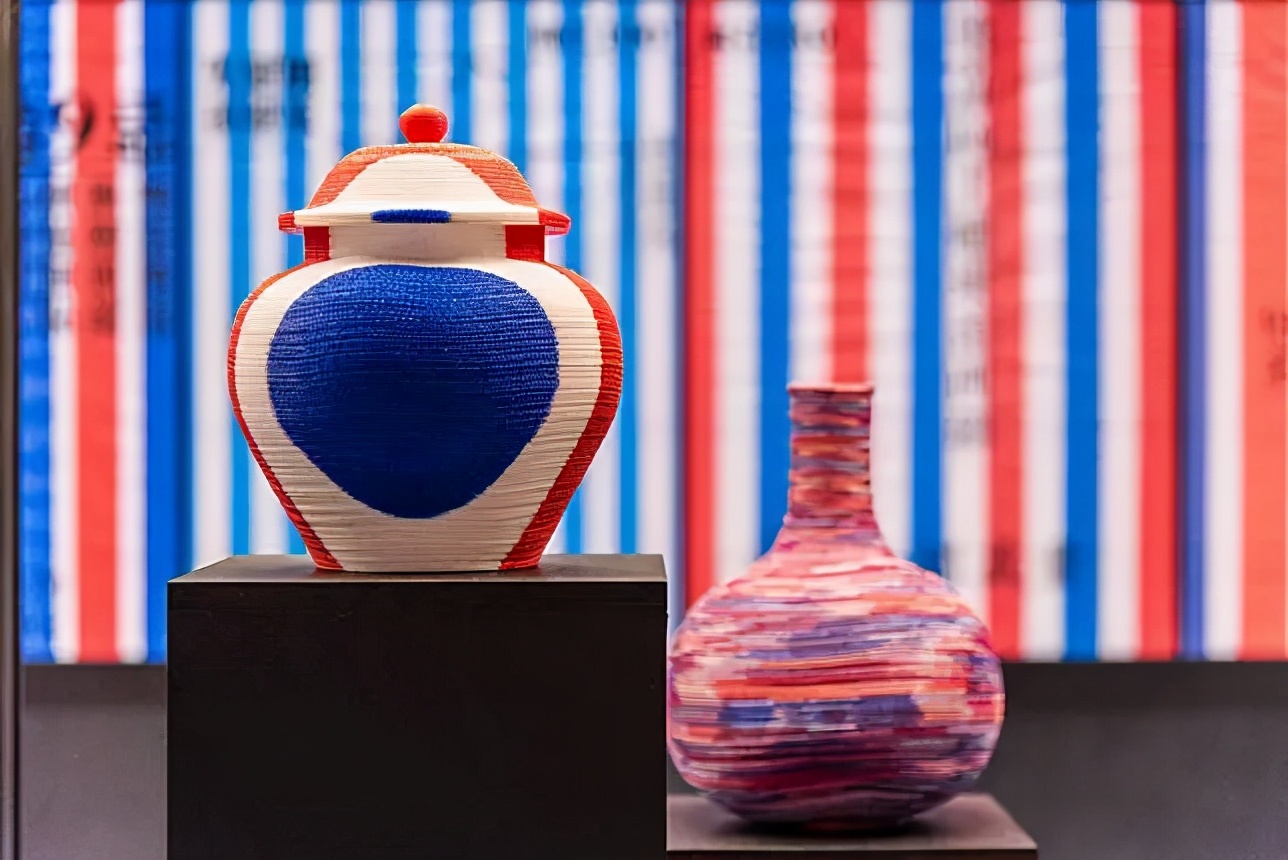 今年流行红白蓝袋,红白蓝编织袋香港