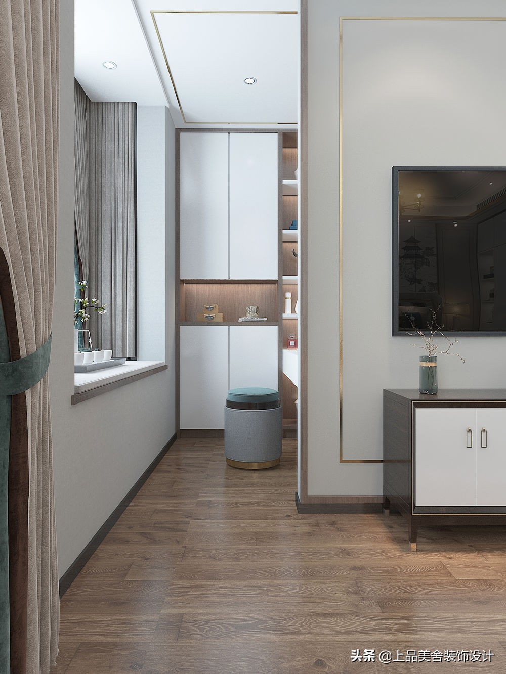 中式装修复式楼小户型,装修复式轻奢风格小户型合肥