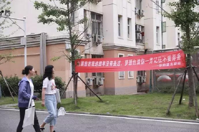 毕业季校园里这些横幅看哭了,学校毕业横幅
