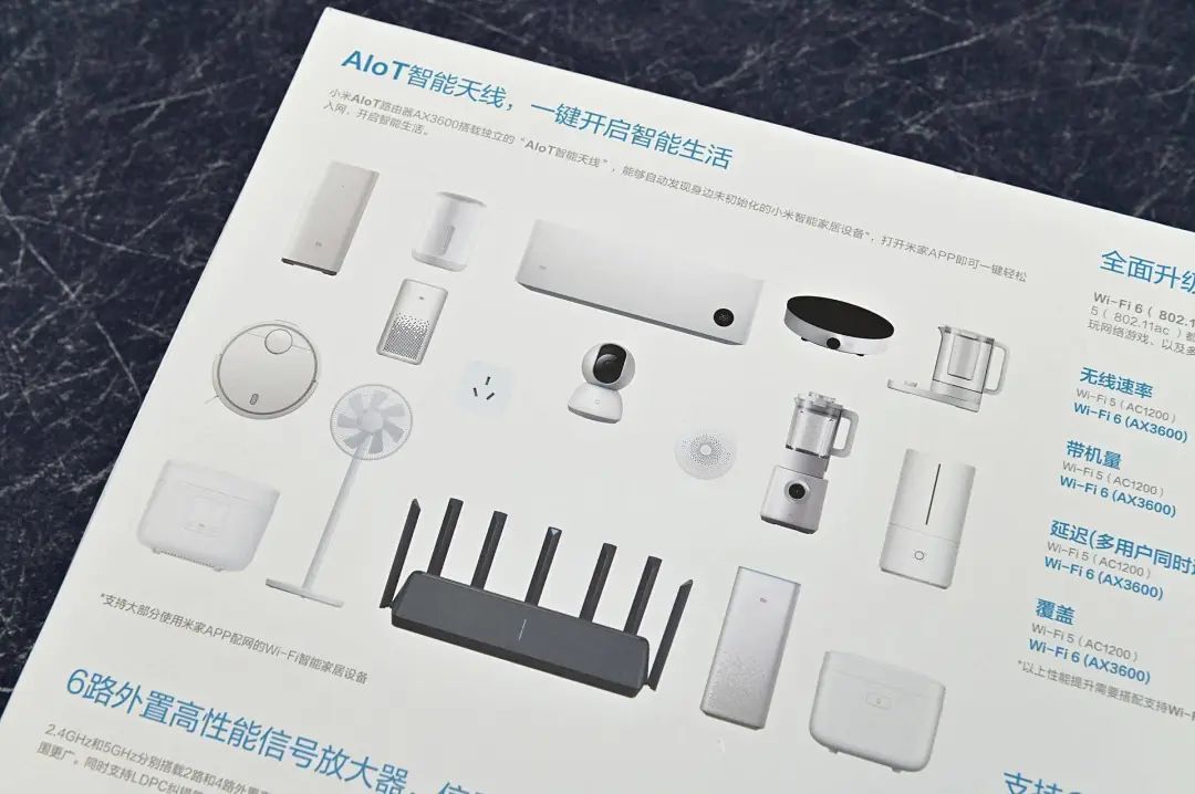 小米wifi6无线路由器ax3600拆解,路由器评测小米ax3600mesh