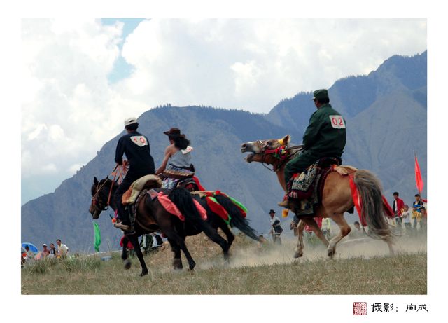 祁连山下的民族风景,祁连山下的民族风情