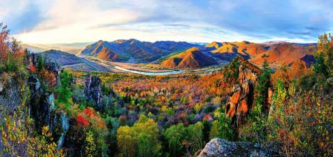 世外桃源仙游,南岔仙翁山山顶