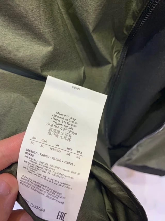 意大利乔奇·阿玛尼空军风夹克,上海阿玛尼飞天夹克