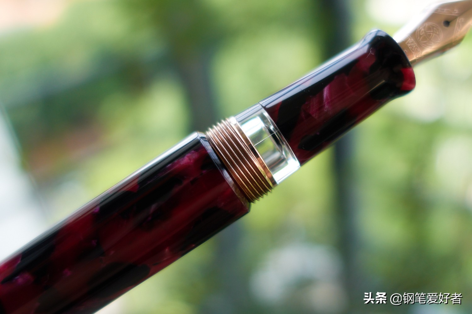 好看真的好看,三文堂钢笔580grii玫瑰金