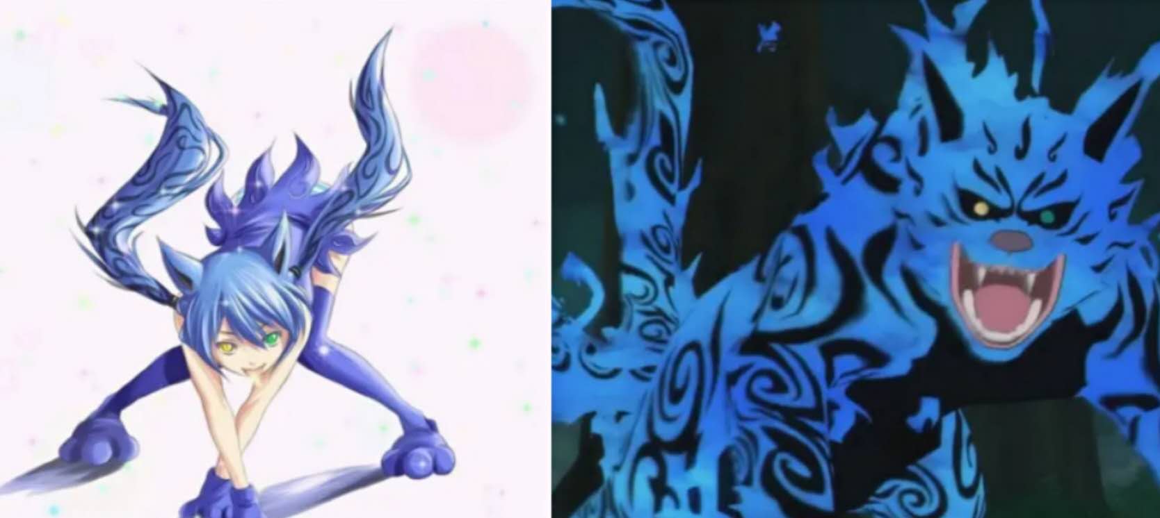 火影尾兽拟人,火影忍者尾兽六尾长相