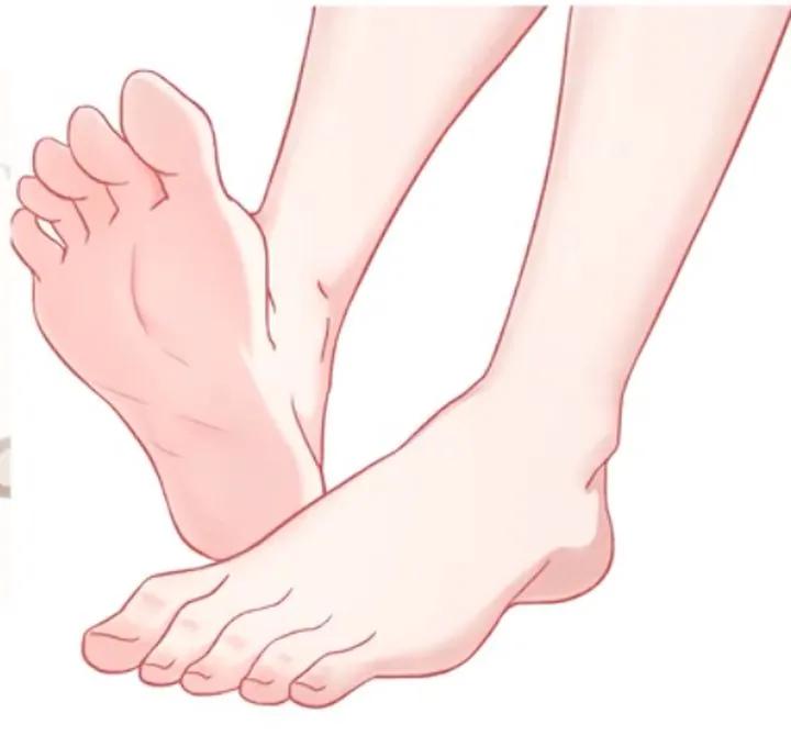 不同袜子的画法,不同的袜子画法