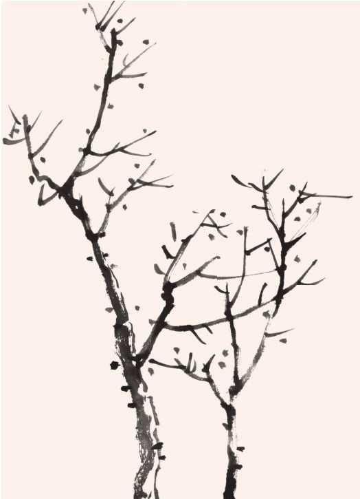 山水画教程水彩风景简单,山水画画水教学视频