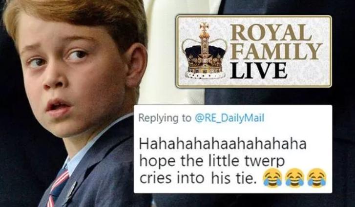 乔治王子最新近况,乔治王子被教训