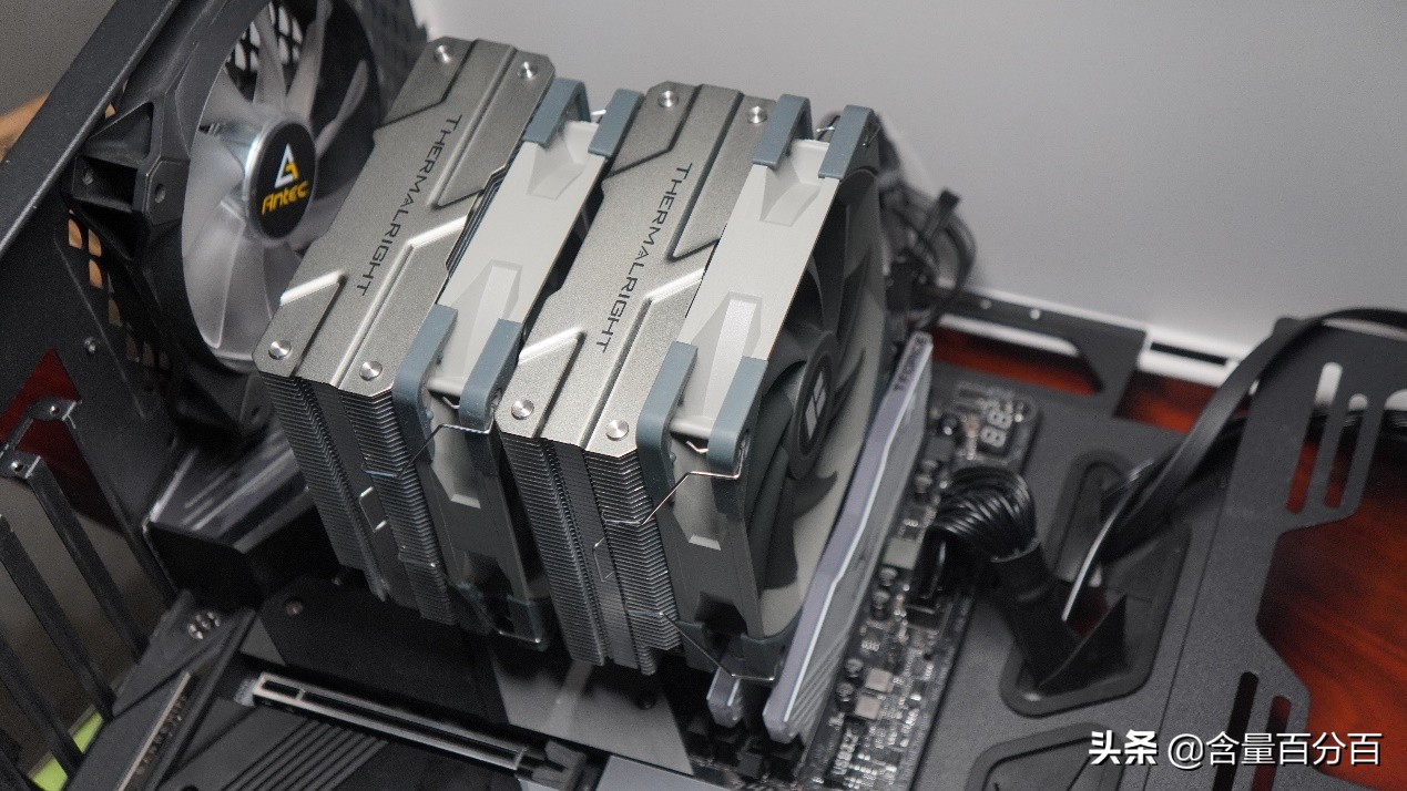 利民pa120跟大霜塔哪个散热好,利民pa120双塔6热管散热器测评