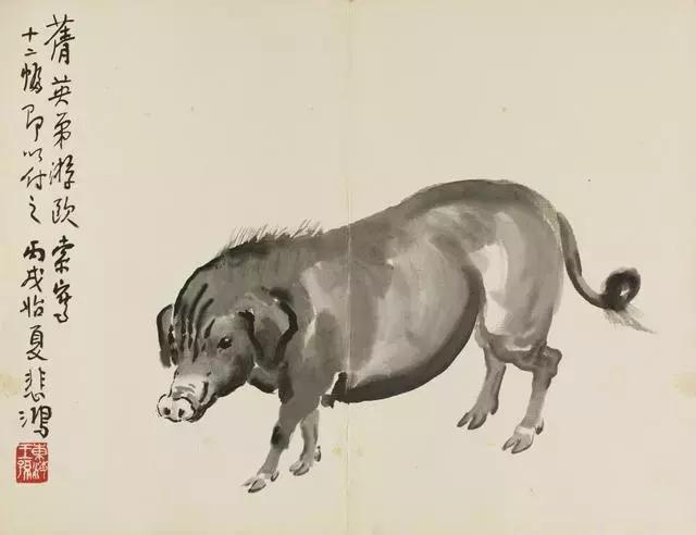 徐悲鸿彩色金币十二生肖大全套,徐悲鸿12生肖详解