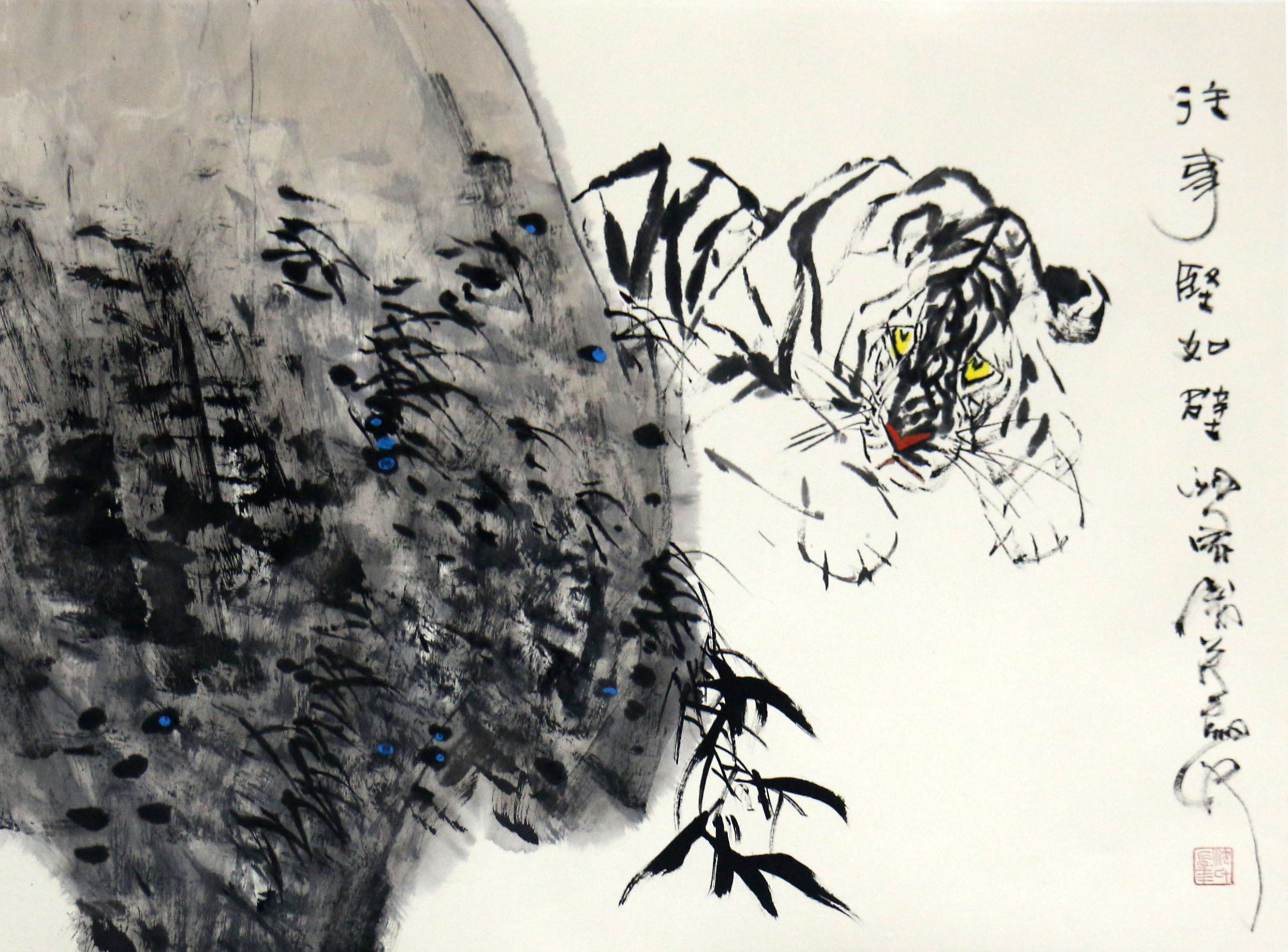 妙悟自然画禅一韵——赏读甘肃著名画家沈风涛先生作品有感