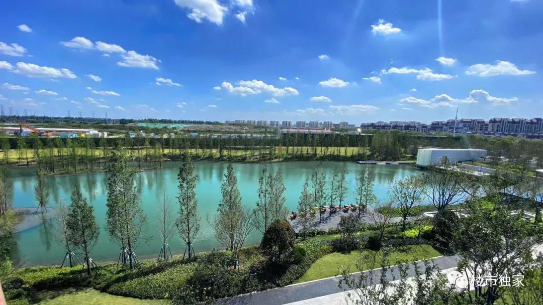 虹桥万科一线湖景房,万科145平叠墅