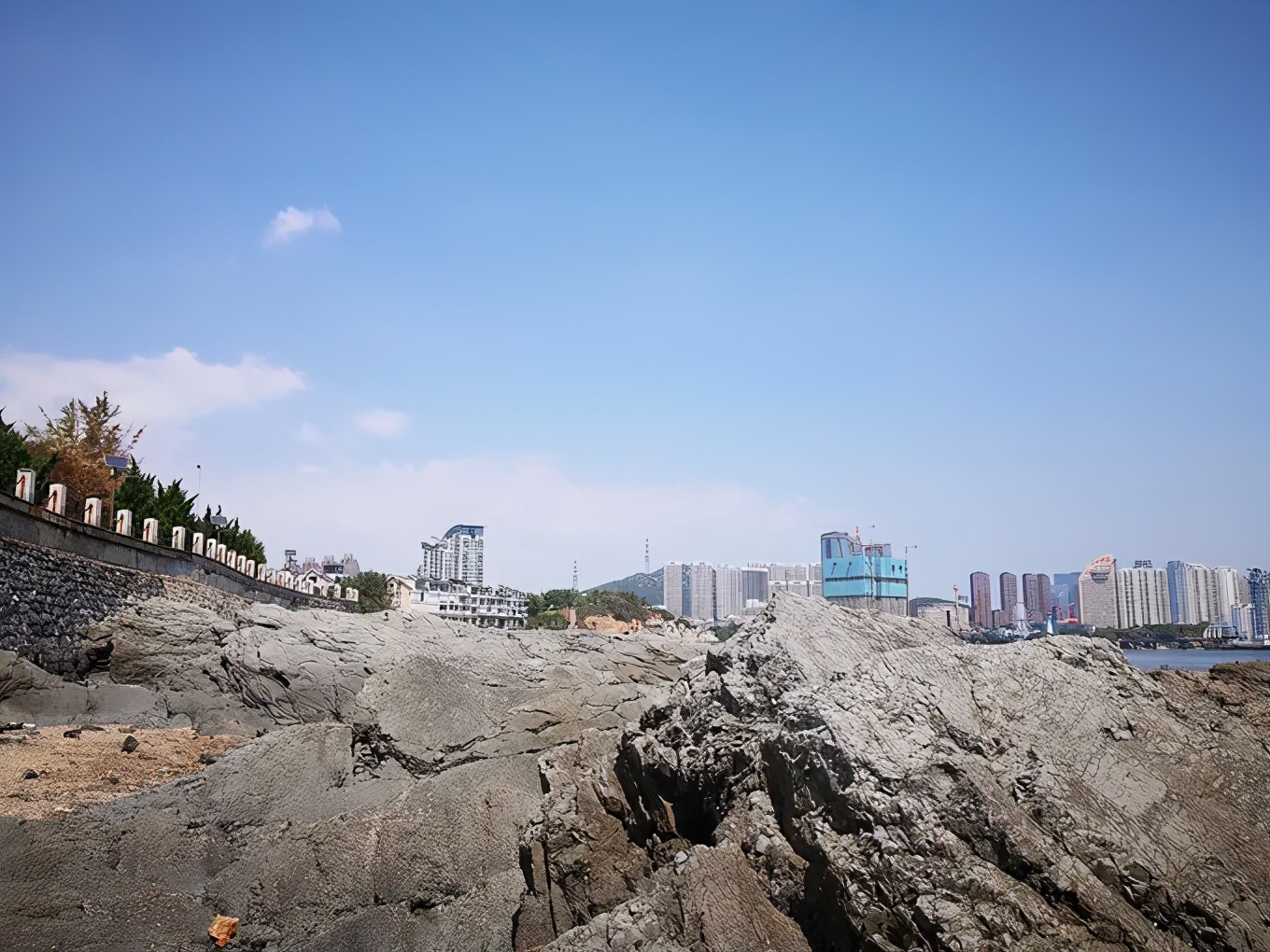 大连金石滩冬天一路美景,漫步在大连金石滩的黄金海岸