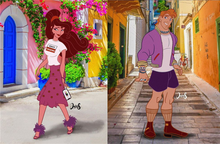 ins博主衣服改造,迪士尼gucci联名红毛衣搭配