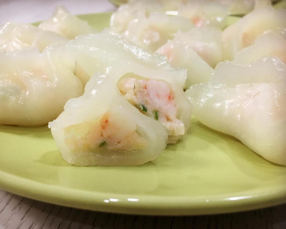 水晶虾饺最正宗的做法,水晶虾饺的馅的最佳配方