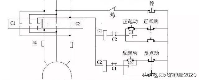 输送带自动控制电气原理图,自动控制电气图讲解