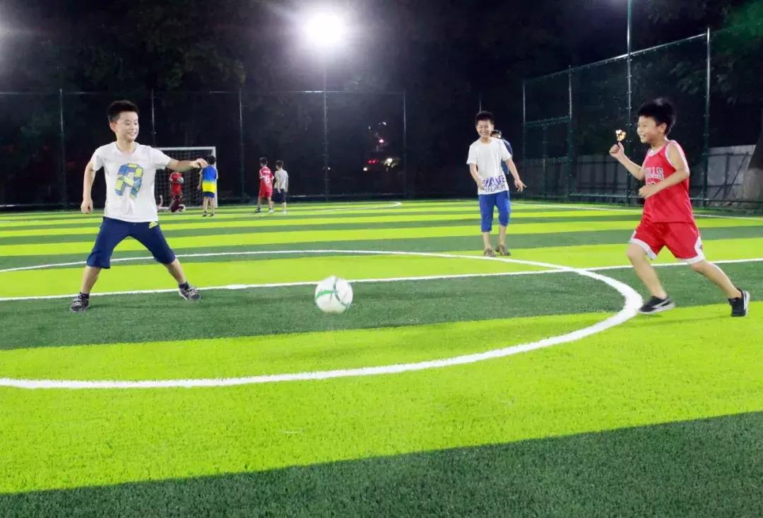 平顶山湛河堤上第二个足球场投入使用！还有几个馆场即将开建……