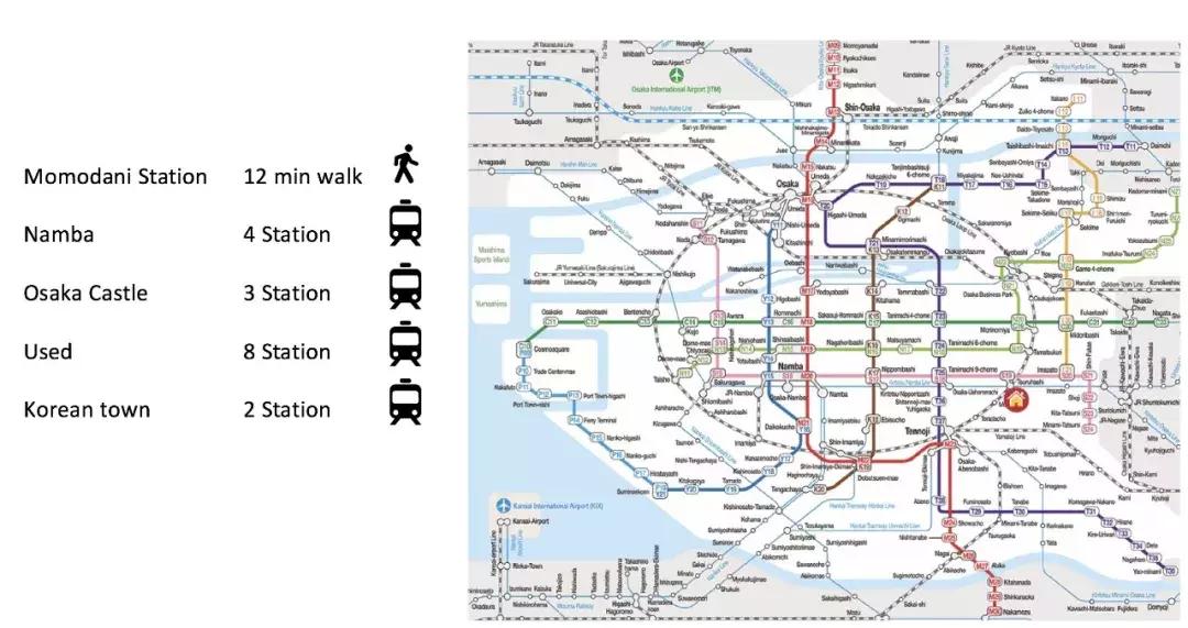 大阪一户建Momodani|步行12分钟至桃谷站，4站可至难波，总价2950万日元