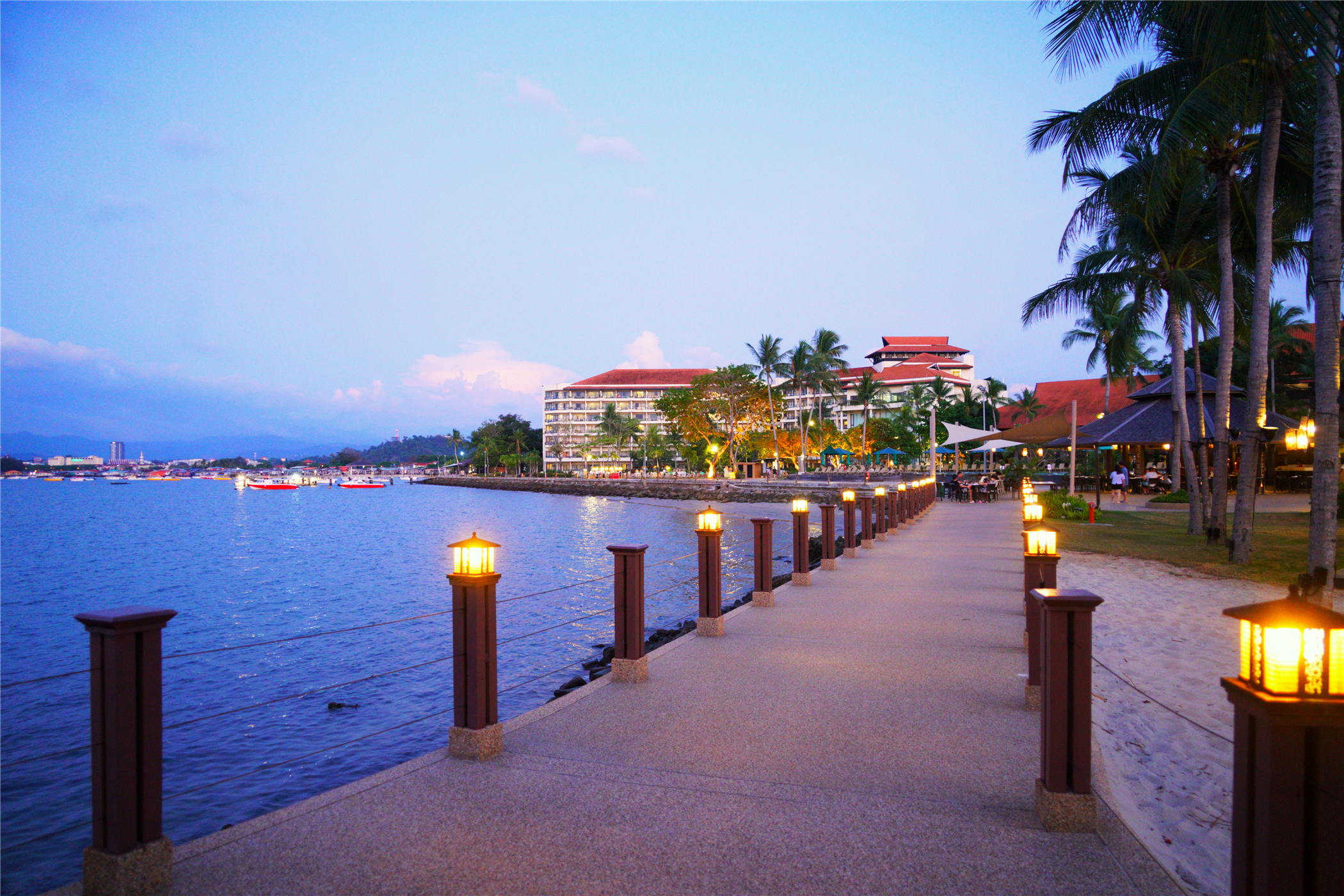 风下之乡小说,沙巴落日最美的时候