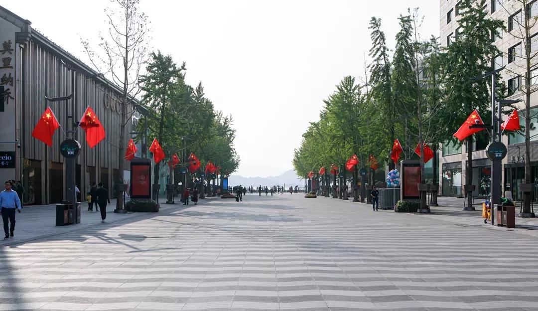 湖滨步行街二期改造提升方案设计/BIDG波士顿国际设计