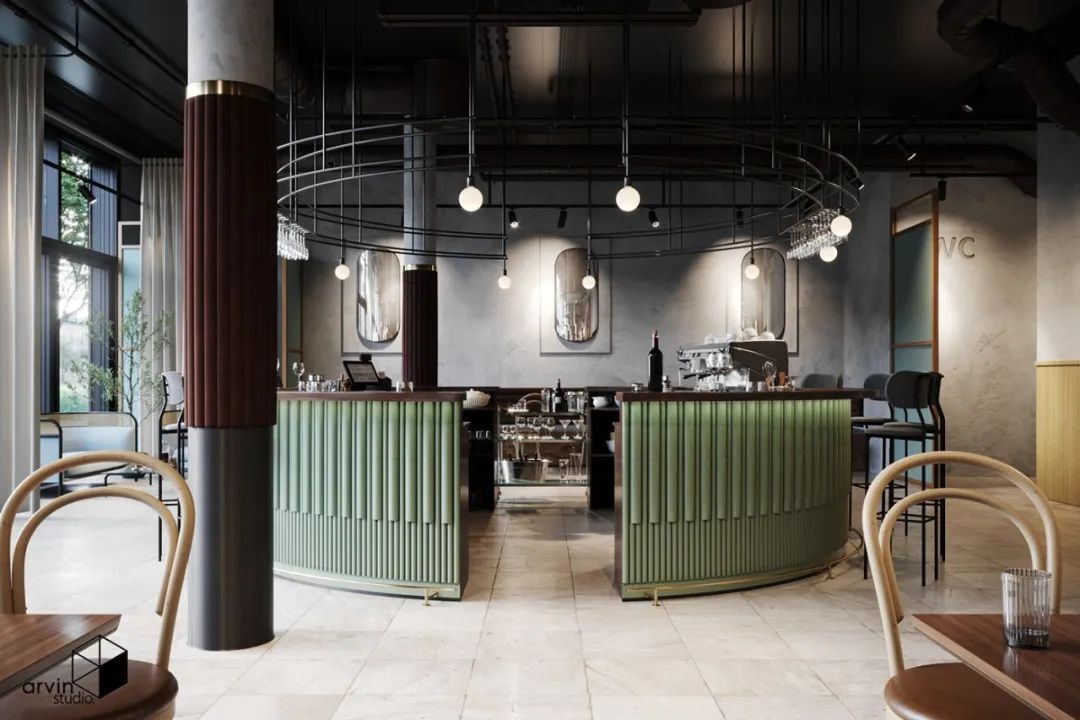 30大餐厅装修,30种餐厅效果图