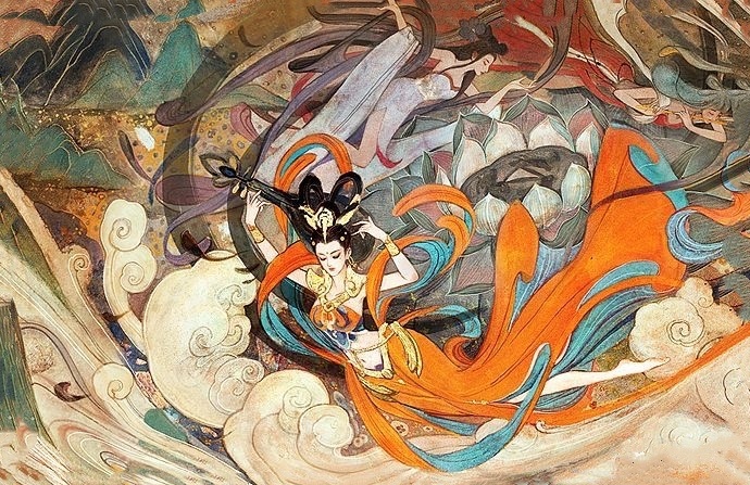 敦煌唱歌,敦煌夜晚唱歌