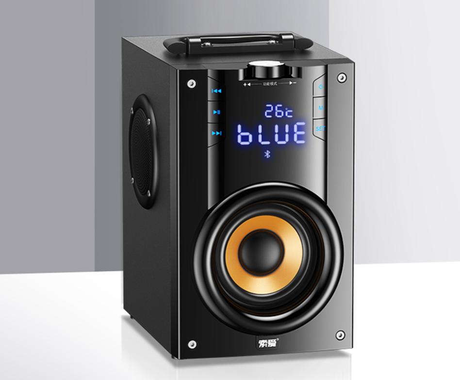 手提广场舞音箱无线麦克风,爆款手提式广场舞音箱