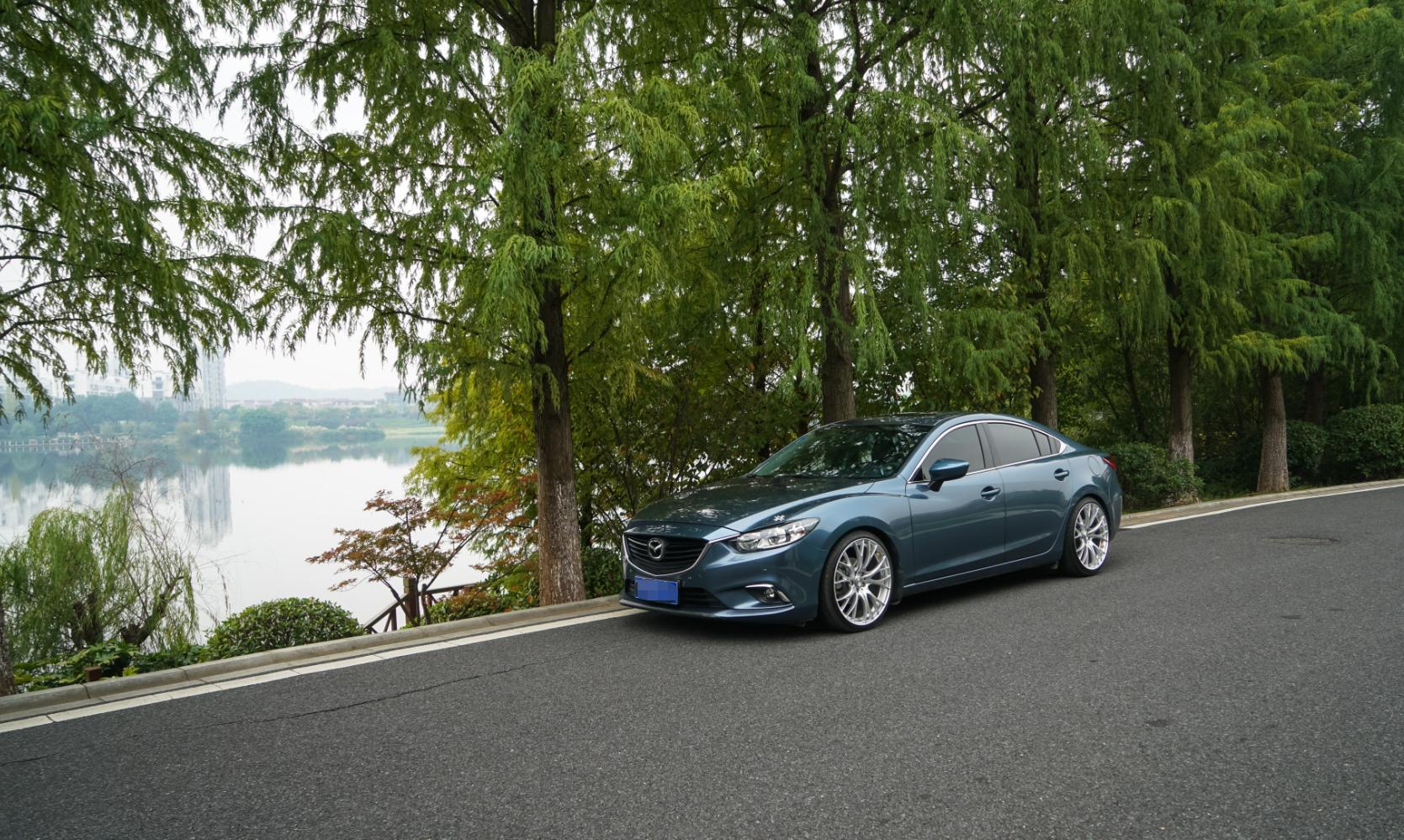 马自达阿特兹改装airbft气动避震,15年马自达阿特兹改装大包围