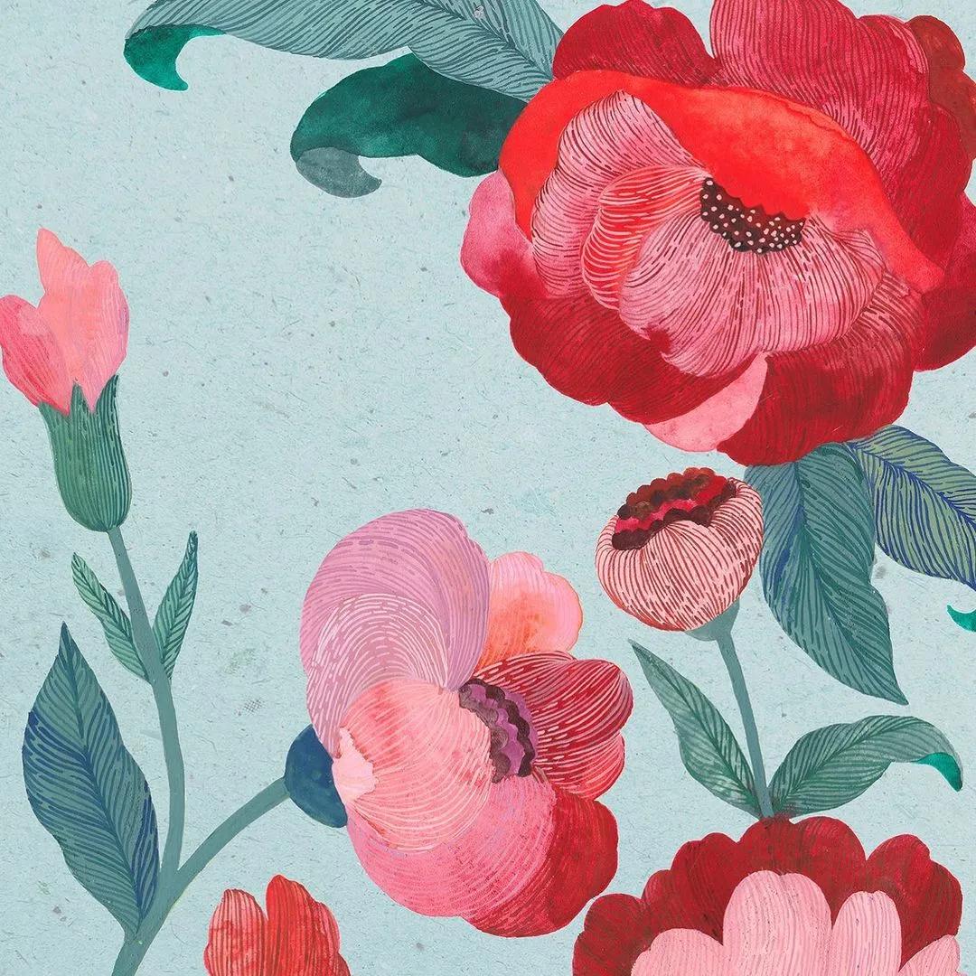 水彩渲染画建筑效果图,水彩平涂画