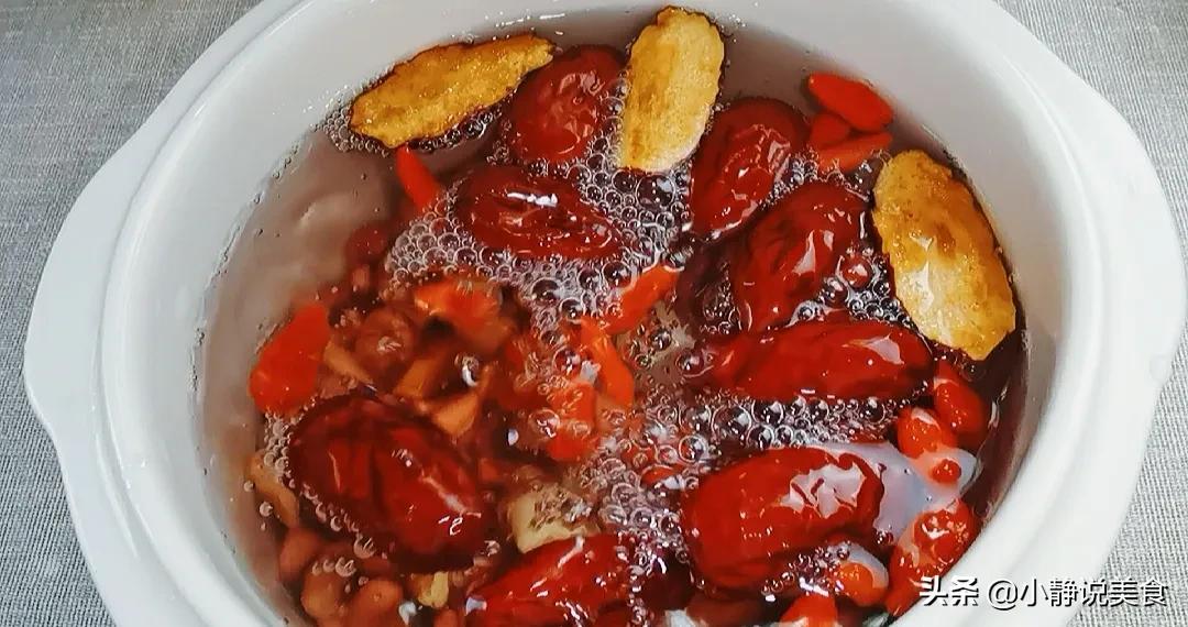 贫血吃什么补血最快五红汤,燕窝五红汤