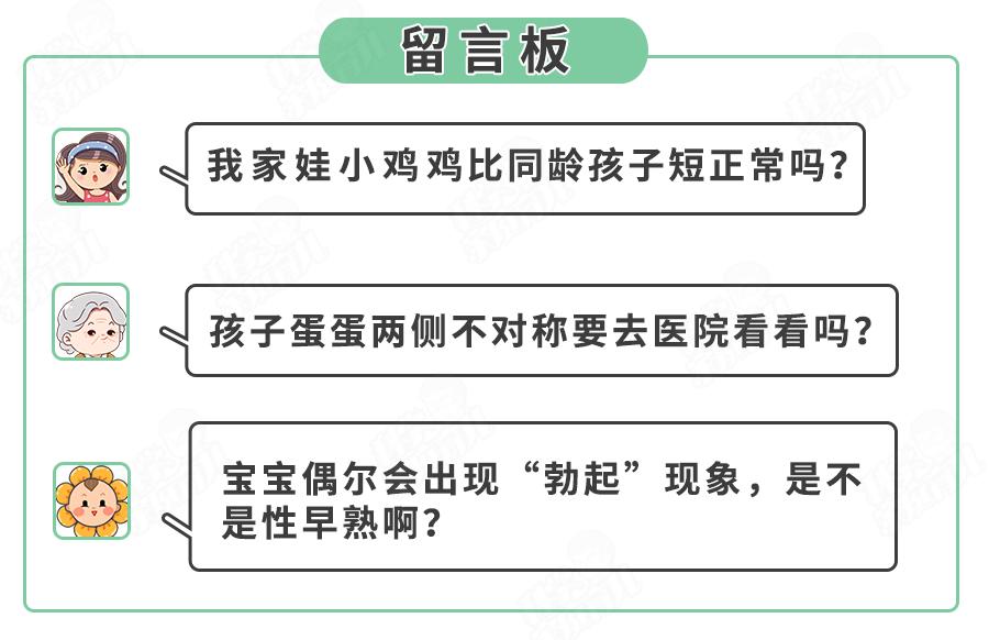 错不起！娃包皮长、丁丁小，7大*处私**异常，立马送医