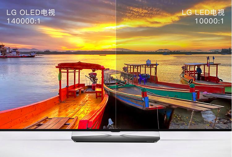lg超薄oled电视评测,外观设计非常绚丽又亮眼