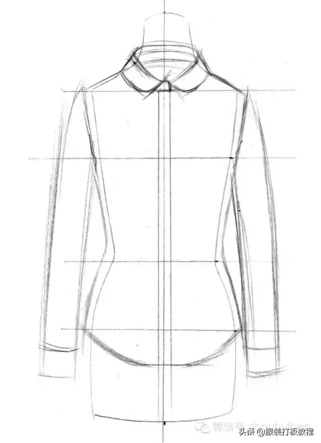 手绘服装款式图线稿书籍,服装款式图手绘专业教程