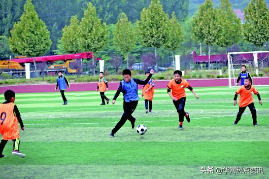 潍坊市临朐县九山小学足球比赛,临朐县九山小学校园足球