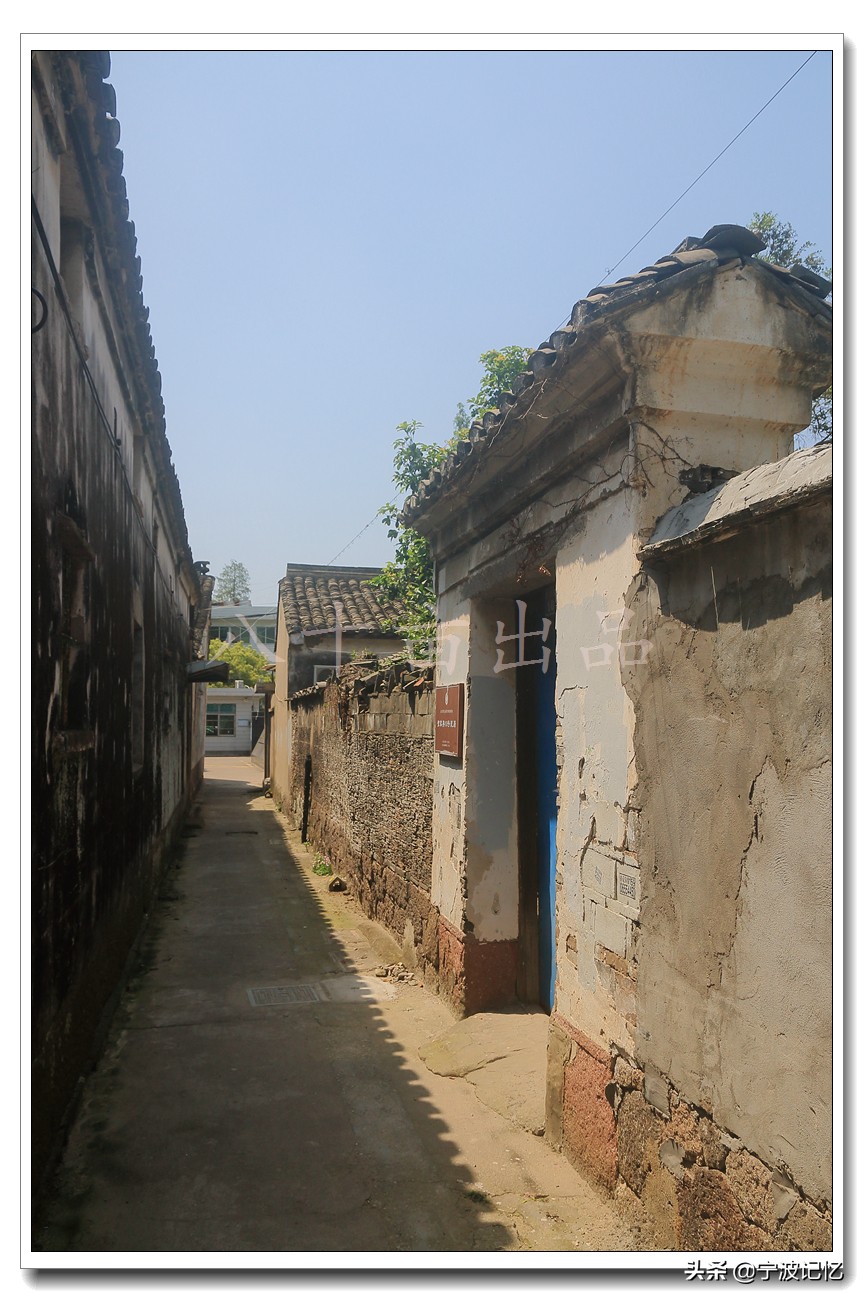 宁波北仑小港布旗岭石屋古村,大碶头古村