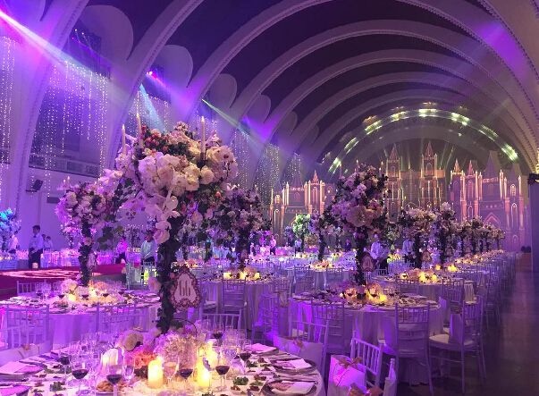 黄晓明和angelababy的婚礼现场,世界上最昂贵的婚礼