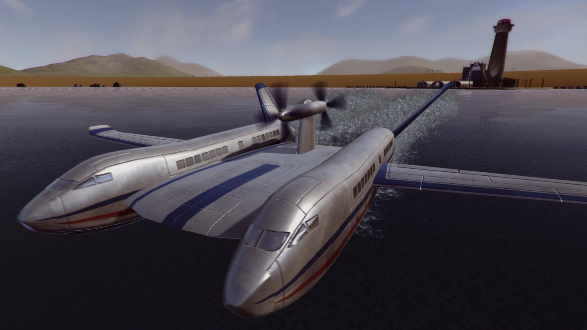 两栖舰起降无人机,地效飞行器能在水下航行吗