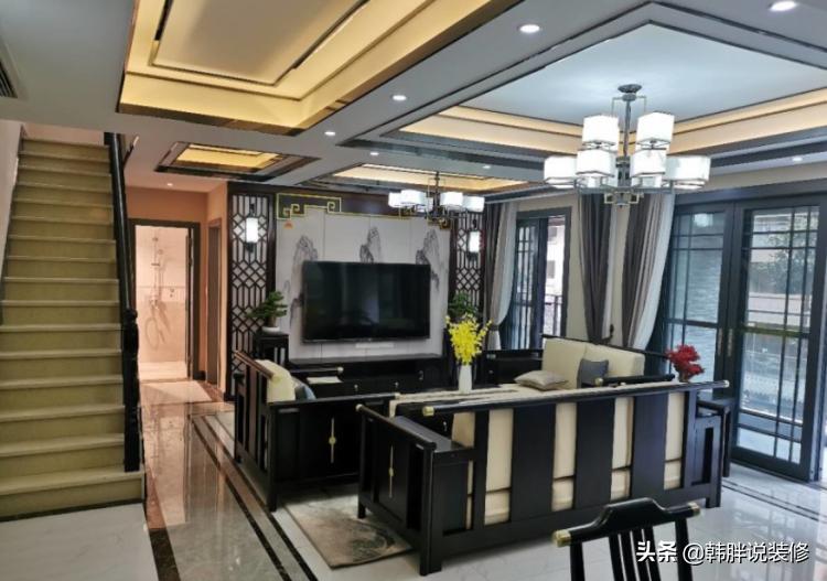 四层半现代风新中式别墅160平方,十大国际风格顶级别墅豪宅