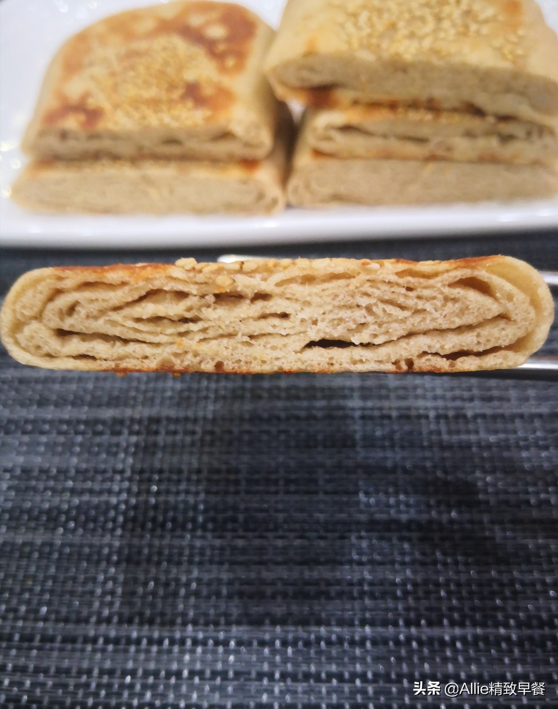 酥酥烧饼正宗做法,五香酥烧饼做法大全