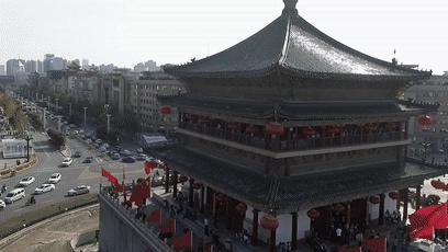 紫色长袍兵马俑,紫色衣服兵马俑