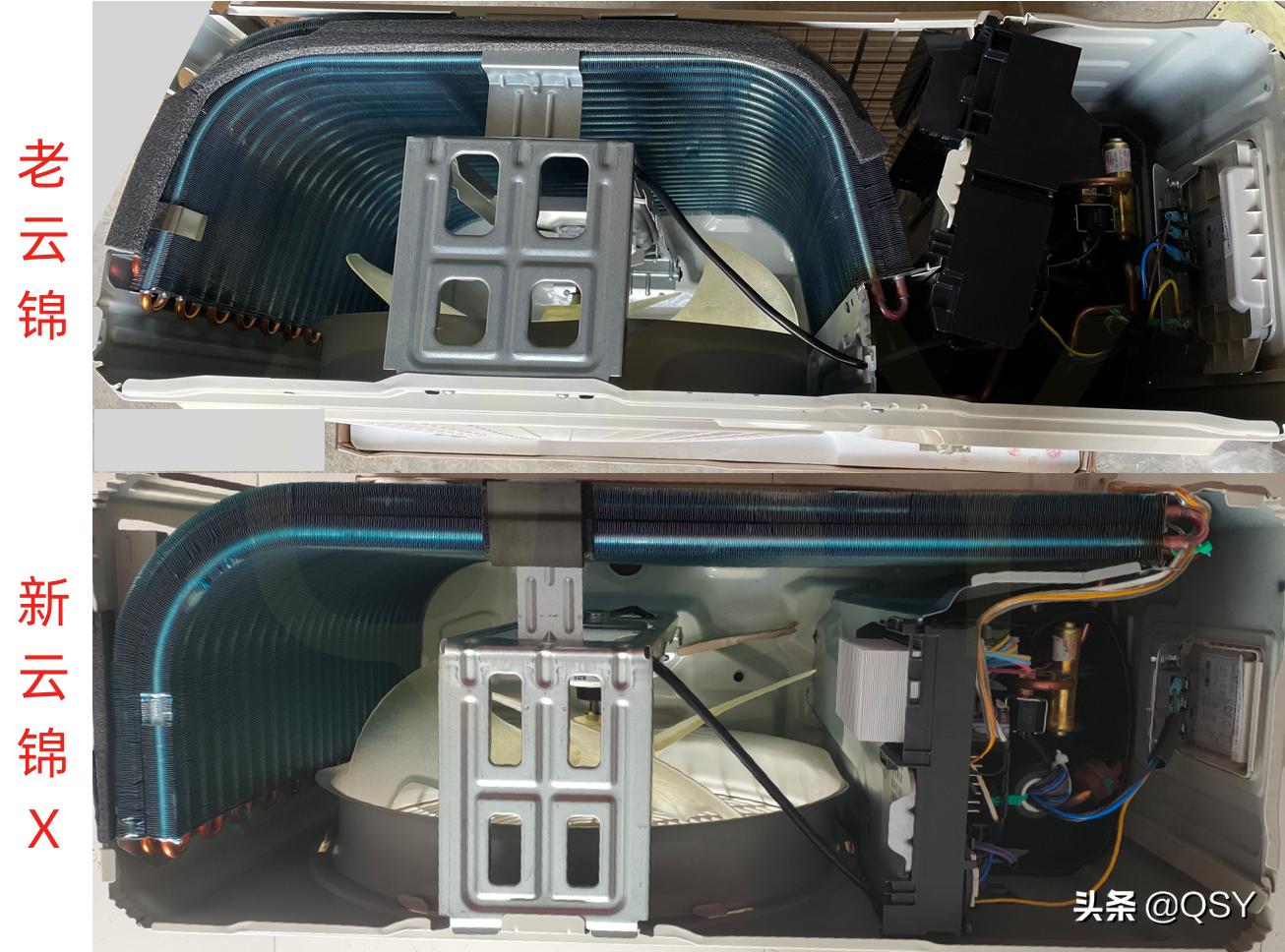 格力云锦空调外机是双排冷凝器吗,格力云锦二代1.5匹空调的缺点