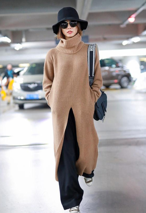 苹果型身材胸大肚大怎么穿衣搭配,胸大穿衣和胸小穿衣哪个更有气质