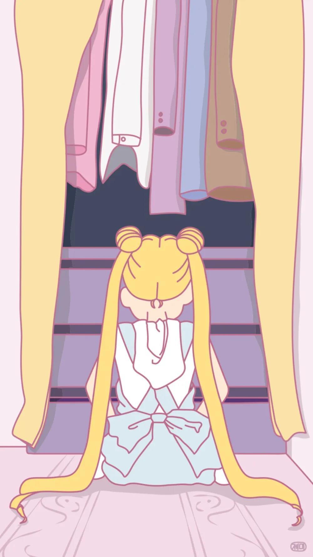 美少女战士萌系头像高清,美少女战士头像壁纸