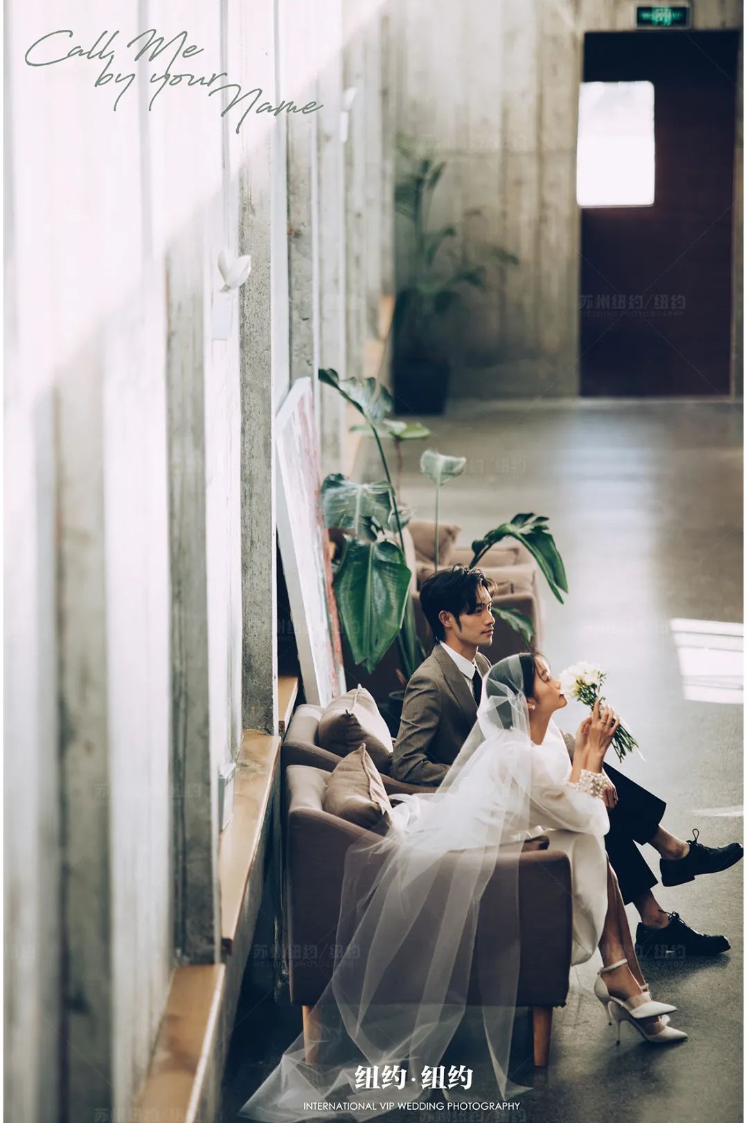 工业风婚纱照,极简冷淡风婚纱照