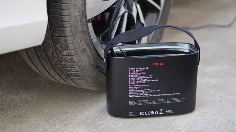 有了70迈汽车轮胎充气泵，我打算在家门口摆个充气摊位赚钱了